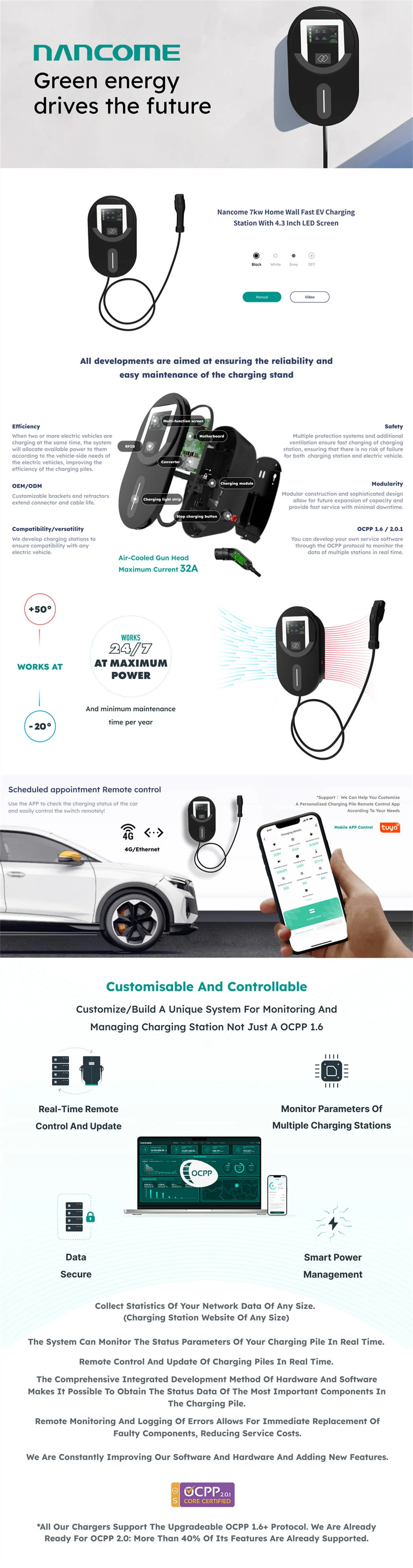 Contact us to enjoy the best charging